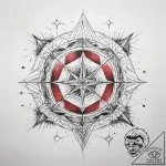 Tattoo sketch geometric constellation, tattoo… – tattoo sketch (№1759097745_0, 28.09.2025 22:15) — tattoovalue.net