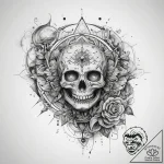 Tattoo sketch universe – tattoo sketch (№1759099877_0, 28.09.2025 22:51) — tattoovalue.net