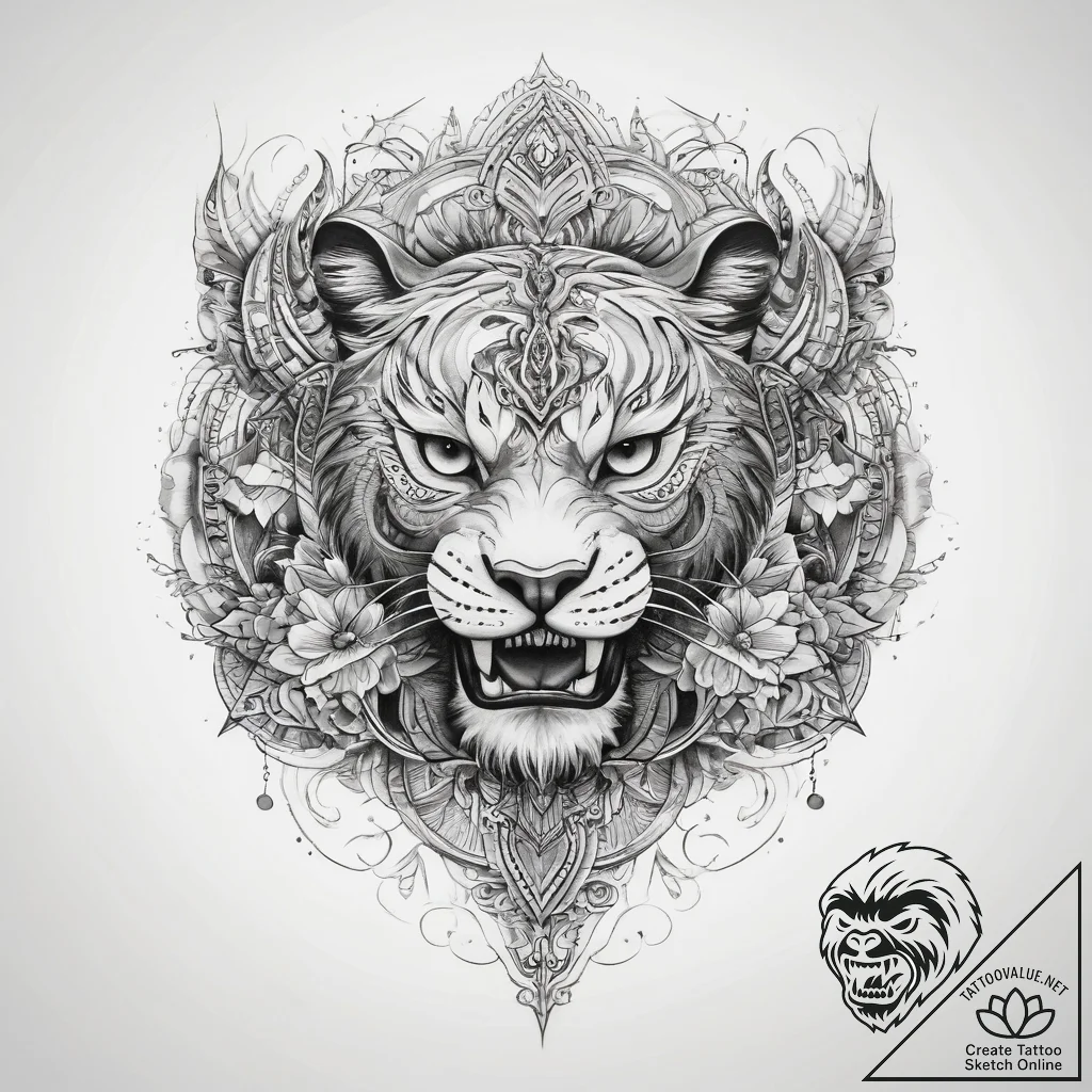 Tattoo sketch beginning - tattoo sketch (№1759101038_0, 28.09.2025 23:10) — tattoovalue.net
