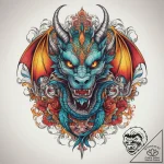 Tattoo sketch medieval dragon, artistic tatto… – tattoo sketch (№1759104725_0, 29.09.2025 00:12) — tattoovalue.net