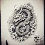 Tattoo sketch a symbolic animal, artistic tat… – tattoo sketch (№1759105701_0, 29.09.2025 00:28) — tattoovalue.net