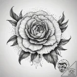 Tattoo sketch carnation, concept art for tatt… – tattoo sketch (№1759107655_0, 29.09.2025 01:00) — tattoovalue.net