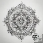 Tattoo sketch cosmic being, tattoo sketch des… – tattoo sketch (№1759110006_0, 29.09.2025 01:40) — tattoovalue.net