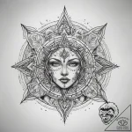 Tattoo sketch mystical essence, tattoo flash… – tattoo sketch (№1759110396_0, 29.09.2025 01:46) — tattoovalue.net