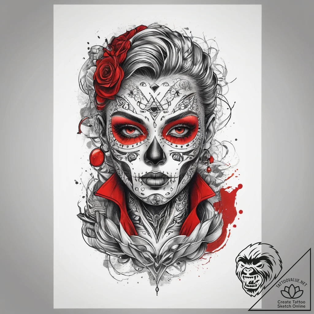 Tattoo sketch corduroy jacket with a design,... - tattoo sketch (№1759112352_0, 29.09.2025 02:19) — tattoovalue.net