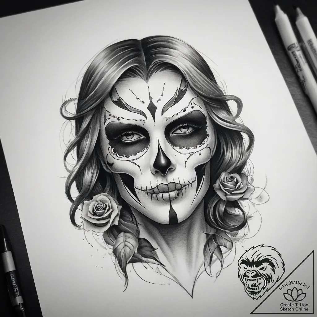 Tattoo sketch phantom, tattoo drawing outline... - tattoo sketch (№1759112546_0, 29.09.2025 02:22) — tattoovalue.net