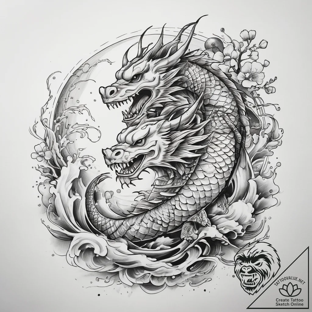 Tattoo sketch reality, ink illustration for t... - tattoo sketch (№1759113716_0, 29.09.2025 02:41) — tattoovalue.net