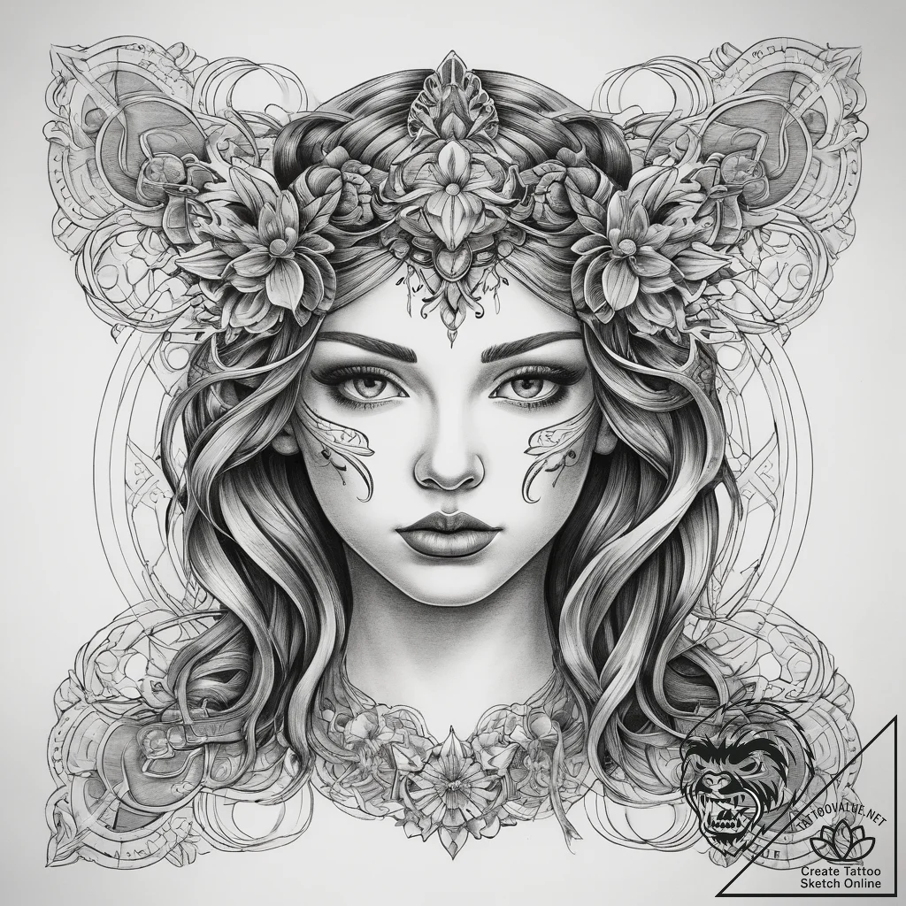 Tattoo sketch duplicate, tattoo drawing outli... - tattoo sketch (№1759115678_0, 29.09.2025 03:14) — tattoovalue.net