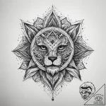 Tattoo sketch spirit, ink illustration for ta… – tattoo sketch (№1759117234_0, 29.09.2025 03:40) — tattoovalue.net