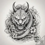 Tattoo sketch a symbolic event, tattoo drawin… – tattoo sketch (№1759118990_0, 29.09.2025 04:09) — tattoovalue.net