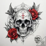 Tattoo sketch watercolor животное, artistic t… – tattoo sketch (№1759121738_0, 29.09.2025 04:55) — tattoovalue.net