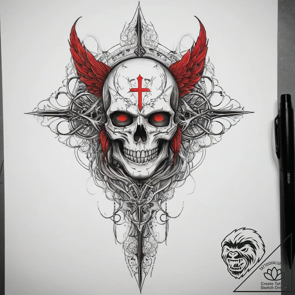 Tattoo sketch banshee, tattoo flash sheet des... - tattoo sketch (№1759122920_0, 29.09.2025 05:15) — tattoovalue.net