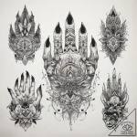 Tattoo sketch hands with a protection, tattoo… – tattoo sketch (№1759124696_0, 29.09.2025 05:44) — tattoovalue.net