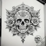 Tattoo sketch sacred identity, tattoo flash s… – tattoo sketch (№1759125281_0, 29.09.2025 05:54) — tattoovalue.net