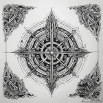 Tattoo sketch labyrinth, tattoo flash sheet d… – tattoo sketch (№1759127230_0, 29.09.2025 06:27) — tattoovalue.net