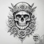 Tattoo sketch soldier with a thread, tattoo d… – tattoo sketch (№1759129582_0, 29.09.2025 07:06) — tattoovalue.net