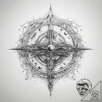 Tattoo sketch cosmic plane, concept art for t… – tattoo sketch (№1759130560_0, 29.09.2025 07:22) — tattoovalue.net