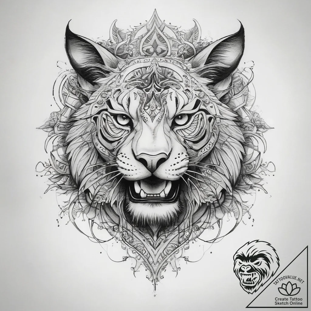 Tattoo sketch authentic - tattoo sketch (№1759131527_0, 29.09.2025 07:38) — tattoovalue.net
