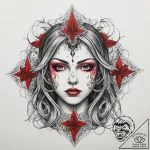 Tattoo sketch witch tattoo, tattoo flash shee… – tattoo sketch (№1759135644_0, 29.09.2025 08:47) — tattoovalue.net