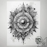 Tattoo sketch cosmic ground, tattoo sketch de… – tattoo sketch (№1759136695_0, 29.09.2025 09:04) — tattoovalue.net