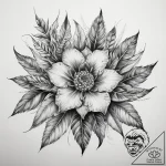 Tattoo sketch celosia, tattoo flash sheet des… – tattoo sketch (№1759138119_0, 29.09.2025 09:28) — tattoovalue.net