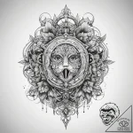 Tattoo sketch lock – tattoo sketch (№1759143388_0, 29.09.2025 10:56) — tattoovalue.net