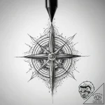 Tattoo sketch magical needle – tattoo sketch (№1759144942_0, 29.09.2025 11:22) — tattoovalue.net