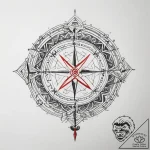 Runic symbols & runes, tattoo line art, minim… – tattoo sketch (№1759145134_0, 29.09.2025 11:25) — tattoovalue.net