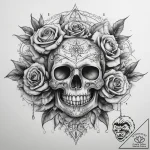 Tattoo sketch iron, tattoo line art, on a cle… – tattoo sketch (№1759146695_0, 29.09.2025 11:51) — tattoovalue.net