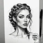 Tattoo sketch braid, tattoo sketch design, on… – tattoo sketch (№1759151758_0, 29.09.2025 13:15) — tattoovalue.net