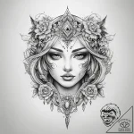 Tattoo sketch dream – tattoo sketch (№1759152738_0, 29.09.2025 13:32) — tattoovalue.net