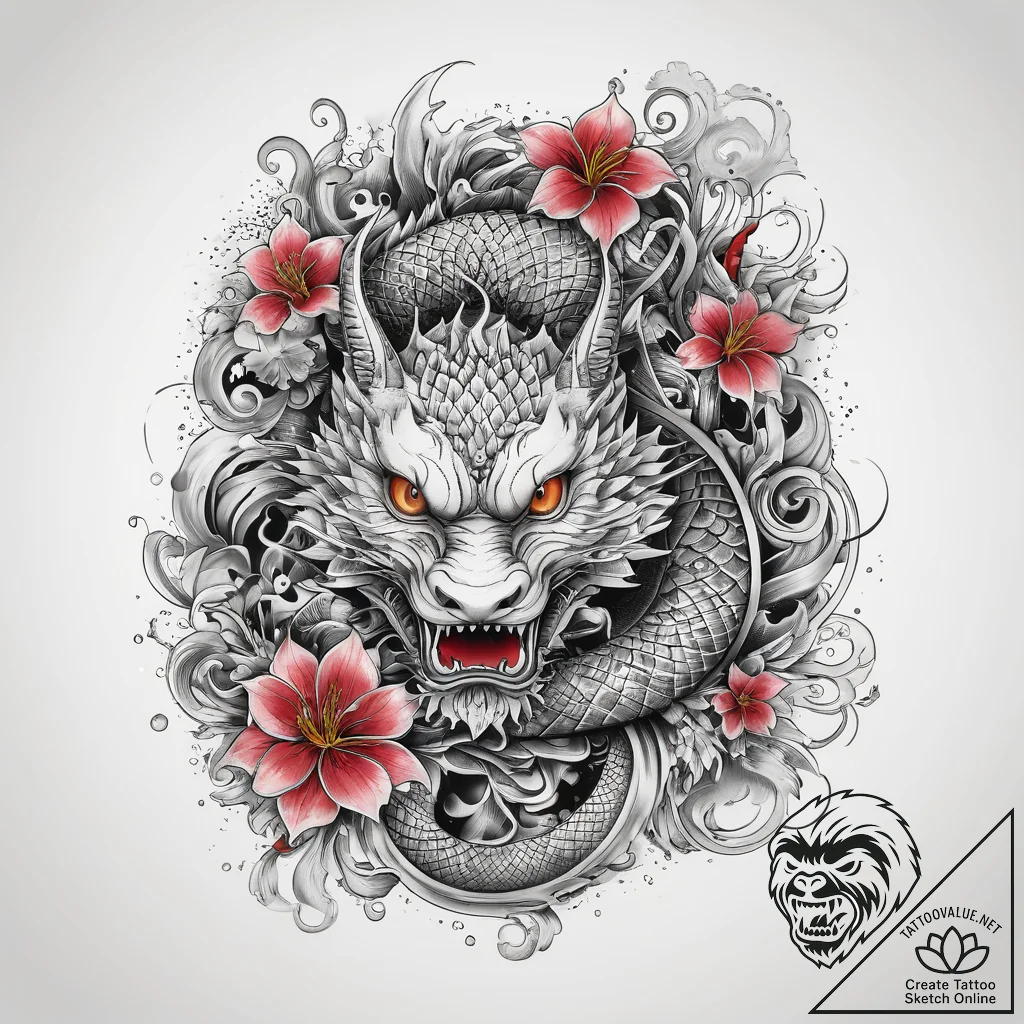 Tattoo sketch divine legend, tattoo flash she... - tattoo sketch (№1759154871_0, 29.09.2025 14:07) — tattoovalue.net