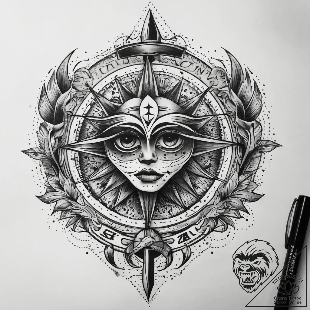 Tattoo sketch вода, tattoo flash sheet design... - tattoo sketch (№1759155648_0, 29.09.2025 14:20) — tattoovalue.net