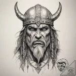 Tattoo sketch barbarian, tattoo line art, det… – tattoo sketch (№1759158964_0, 29.09.2025 15:16) — tattoovalue.net