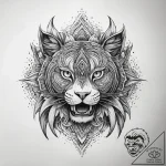 Tattoo sketch dotwork узор с точками, tattoo… – tattoo sketch (№1759159937_0, 29.09.2025 15:32) — tattoovalue.net