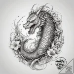 Tattoo sketch lamprey, concept art for tattoo… – tattoo sketch (№1759160329_0, 29.09.2025 15:38) — tattoovalue.net