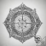 Tattoo sketch taoist eight trigrams, tattoo l… – tattoo sketch (№1759161882_0, 29.09.2025 16:04) — tattoovalue.net