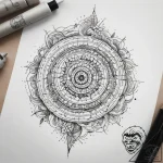 Tattoo sketch spiral symbol, tattoo drawing o… – tattoo sketch (№1759162270_0, 29.09.2025 16:11) — tattoovalue.net
