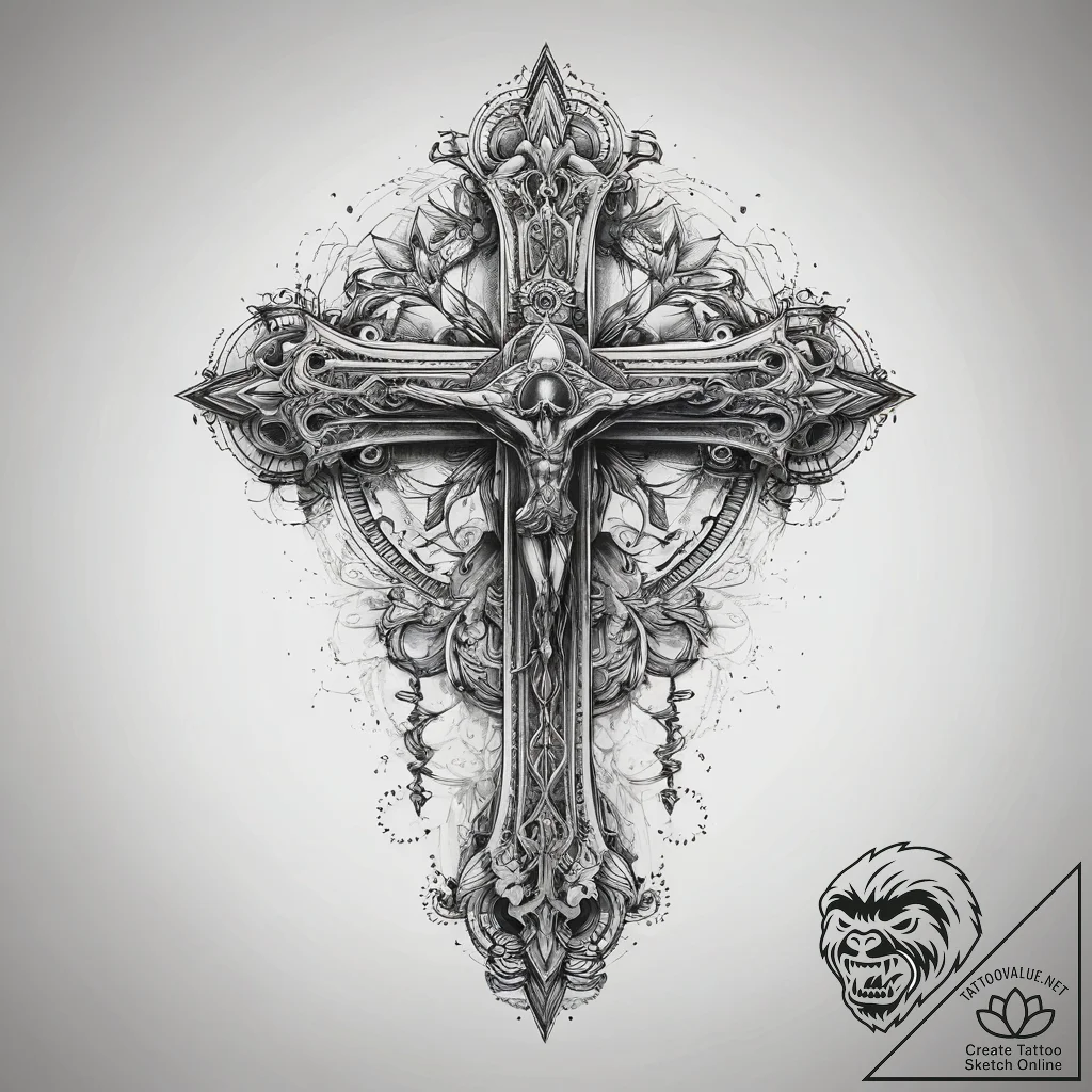 Tattoo sketch ash, tattoo line art, on a clea... - tattoo sketch (№1759163635_0, 29.09.2025 16:33) — tattoovalue.net