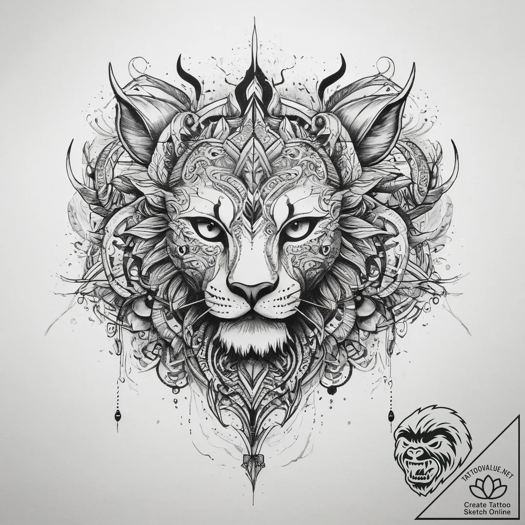 Tattoo sketch soul, concept art for tattoo, b... - tattoo sketch (№1759164608_0, 29.09.2025 16:50) — tattoovalue.net