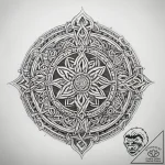 Tattoo sketch celtic braided pattern, tattoo… – tattoo sketch (№1759165385_0, 29.09.2025 17:03) — tattoovalue.net