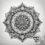 Tattoo sketch village, ink illustration for t… – tattoo sketch (№1759167329_0, 29.09.2025 17:35) — tattoovalue.net