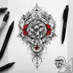 Tattoo sketch hands with a knot, tattoo flash… – tattoo sketch (№1759167912_0, 29.09.2025 17:45) — tattoovalue.net