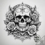 Tattoo sketch cosmic myth, tattoo drawing out… – tattoo sketch (№1759169863_0, 29.09.2025 18:17) — tattoovalue.net