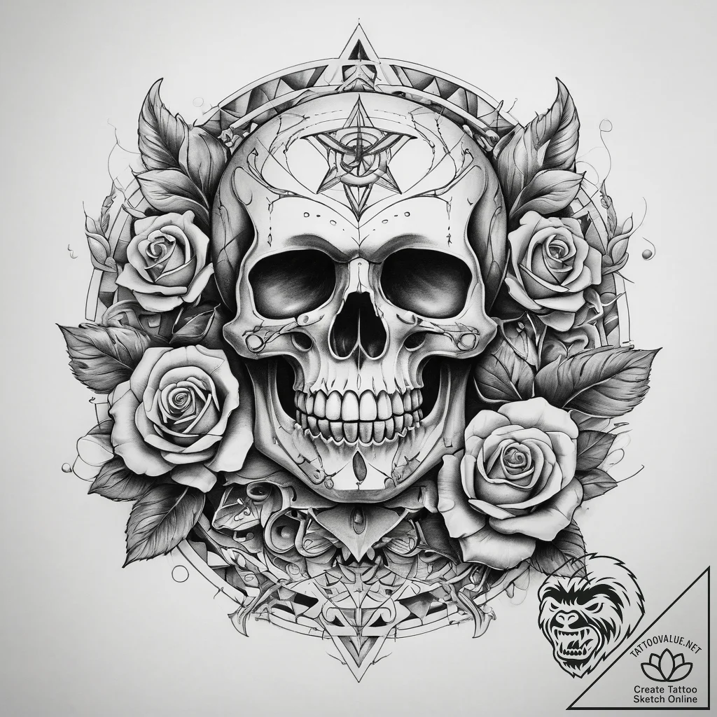 Tattoo sketch cosmic myth, tattoo drawing out... - tattoo sketch (№1759169863_0, 29.09.2025 18:17) — tattoovalue.net