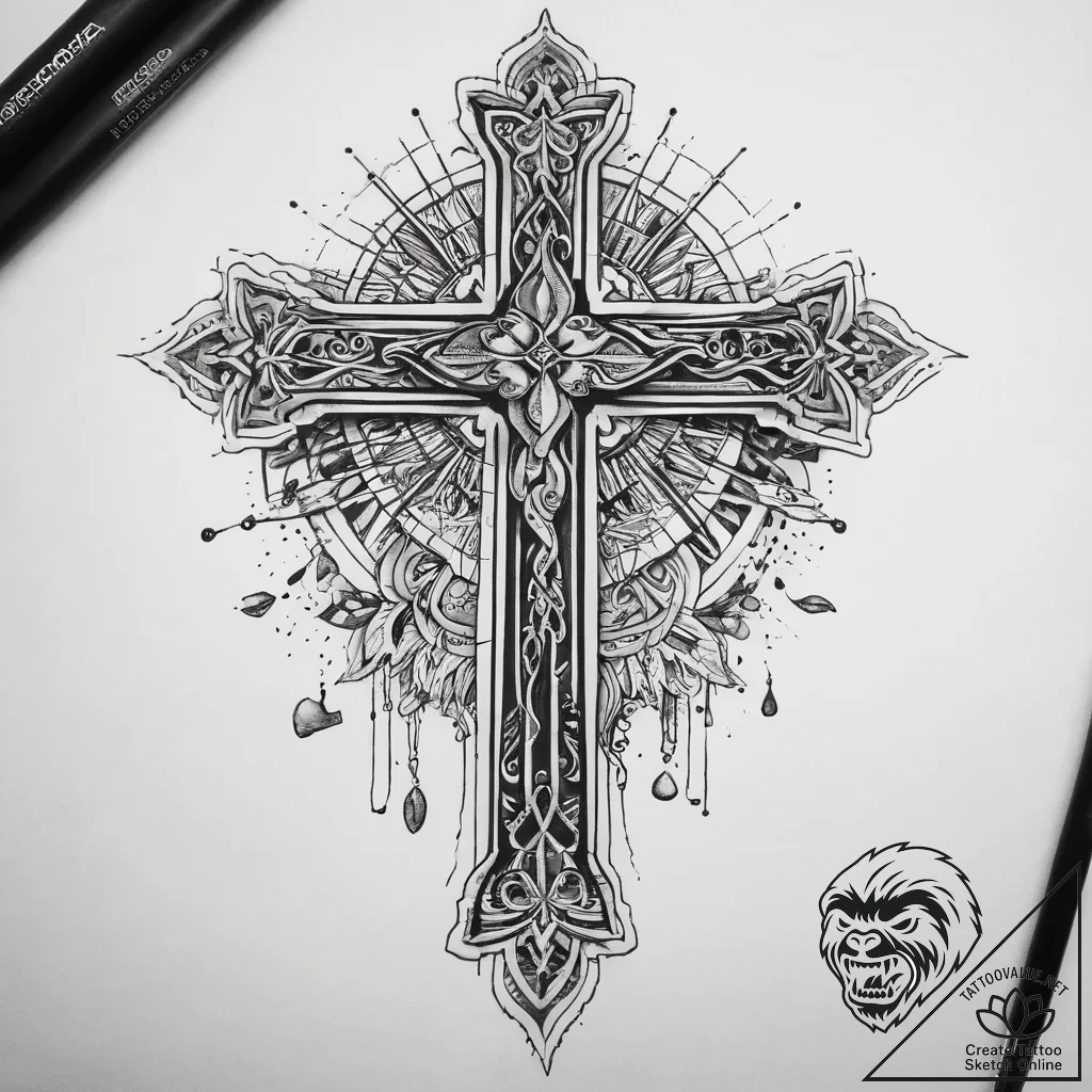Tattoo sketch spiritual ground, tattoo flash... - tattoo sketch (№1759172972_0, 29.09.2025 19:09) — tattoovalue.net