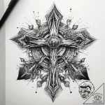 Tattoo sketch cosmic source, tattoo sketch de… – tattoo sketch (№1759173166_0, 29.09.2025 19:12) — tattoovalue.net