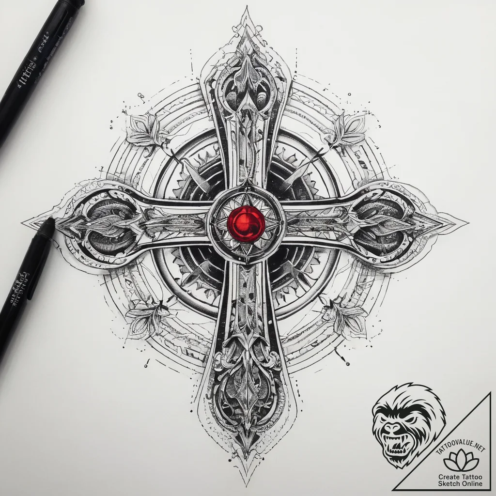 Tattoo sketch cosmic being, tattoo drawing ou... - tattoo sketch (№1759173562_0, 29.09.2025 19:19) — tattoovalue.net