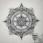 Tattoo sketch cosmic universe, ink illustrati… – tattoo sketch (№1759174144_0, 29.09.2025 19:29) — tattoovalue.net