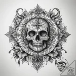 Patterns & ornaments, artistic tattoo sketch,… – tattoo sketch (№1759177456_0, 29.09.2025 20:24) — tattoovalue.net